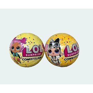 LOL Surprise Doll Confetti Pop Series Lot Rare Ultra Rare One Gold Ball Gift Toy